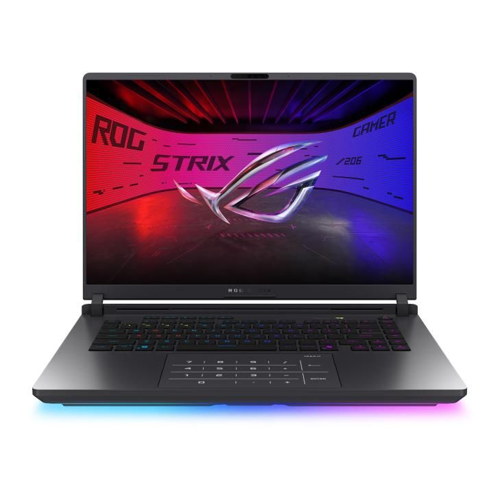 Laptop Asus ROG Strix G16 (2025) G615LR-S5082, 16 inch 2560 x 1600, Intel Core Ultra 9 275HX (24 C / 24 T, 2.7 GHz - 5.4 GHz, 40 MB cache, 28 W), 32 GB DDR5, 2 TB SSD, Nvidia GeForce RTX 5070 Ti, Fara sistem de operare, Gri