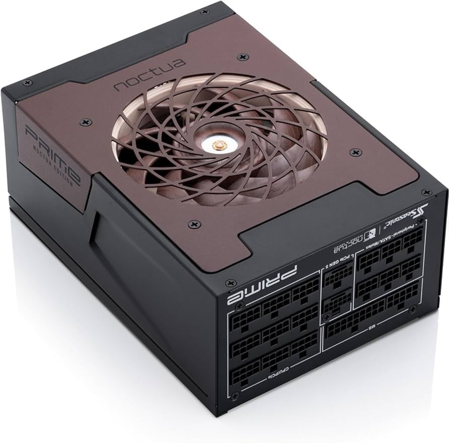 Sursa Seasonic PRIME PX-1600 Noctua Edition, 1600 W, ATX 3.1, 80+ Titanium, full modulara 