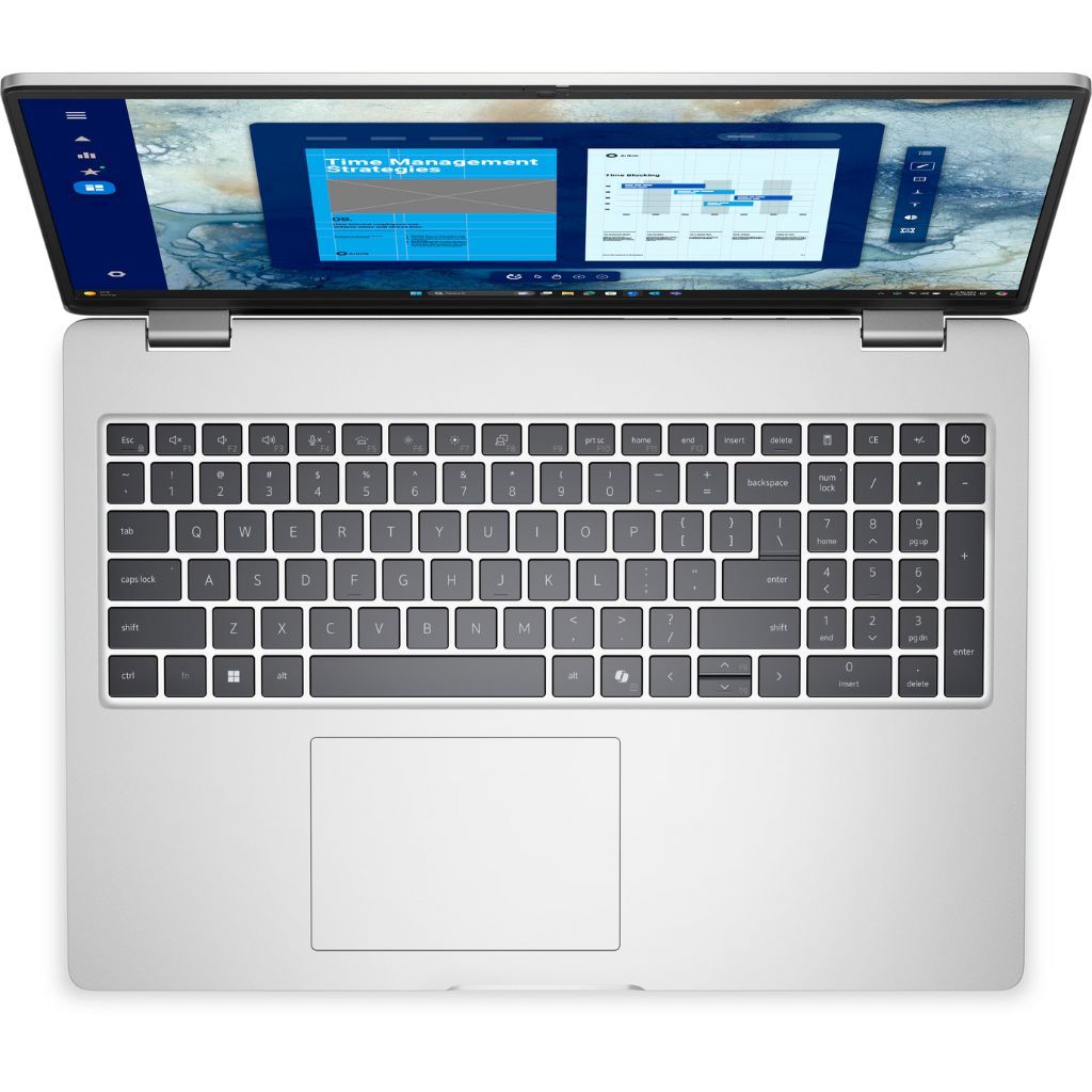Laptop Dell Pro 16 PC16250, 16 inch 1920 x 1200, Intel 235U (12 C / 14 T, 2.0 GHz - 4.9 GHz), 16 GB DDR5, 512 GB SSD, Intel Graphics, Windows 11 Pro, Gri