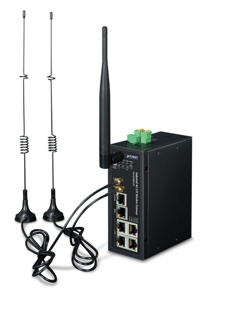 PLANET Industrial 4G LTE Cellular WL gateway-uri/controlere