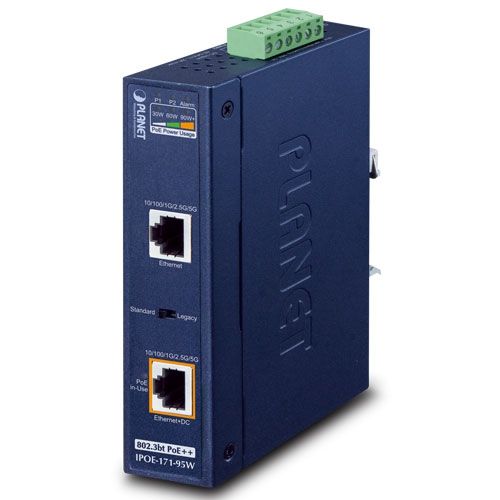 Switch Planet IPOE-171-95W, 2 porturi 10/100/1000 Mbps