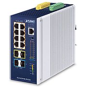 Switch Planet IGS-6329-8UP2S2X, 8 porturi 10/100/1000 Mbps