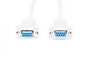 Digitus AK-610100-030-E cabluri seriale Bej 3 m DB-9