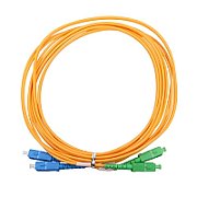 Extralink EX.14862 cablu InfiniBand/fibră optică 20 m SC FTTH Galben