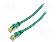 Lanberg PCF6A-10CU-0050-S cabluri de rețea Gri 0,5 m Cat6a S/FTP (S-STP)