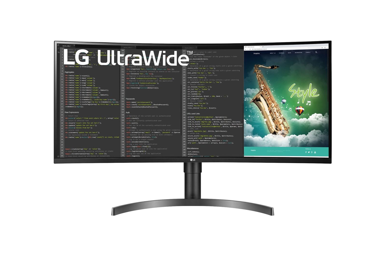 LG 35WN75CP-B LED display 88,9 cm (35 ) 3440 x 1440 Pixel UltraWide Quad HD Negru