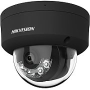 Hikvision DS-2CD2143G2-LIS2U(2.8mm)(NEGRU) 4 MP cameră de rețea dome fixă cu Acusense și iluminare hibridă inteligentă