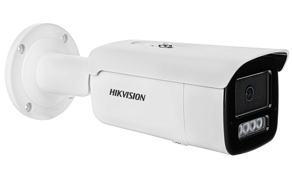 Hikvision DS-2CD2T46G2H-IS2U/SL(2.8mm) cameră de rețea fixă Bullet 4MP cu AcuSense, lumină stroboscopică și avertizare sonoră