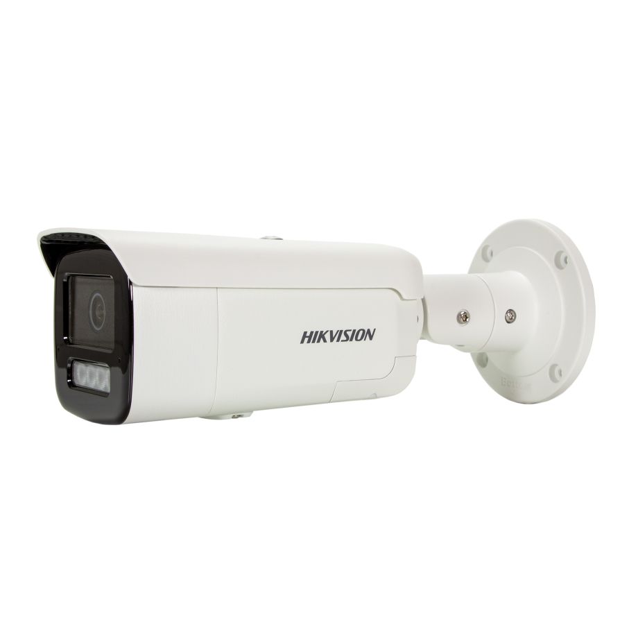 Hikvision DS-2CD2T86G2H-IS2U/SL(2.8mm) cameră de rețea Bullet fixă de 8MP cu AcuSense, lumină stroboscopică și avertizare sonoră