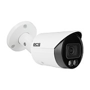 BCS BCS-L-TIP15FCR3L3-Ai1 Cameră IP tubulară 5MP cu tehnologie NightColor și carcasă IP67