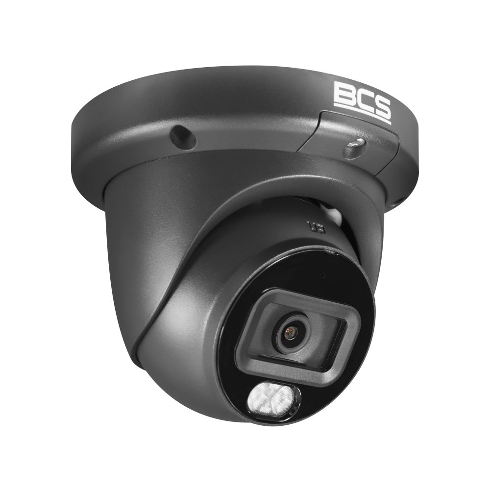 BCS BCS-L-EIP26FCR3L3-Ai1-G Cameră IP Dome 6MP cu tehnologie NightColor și carcasă IP67