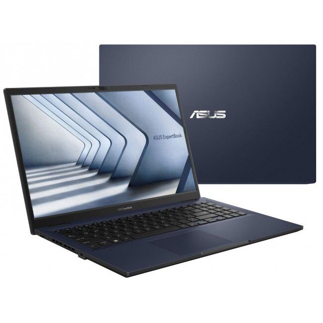 Laptop Asus ExpertBook B1 B1502CVA-BQ2220XA, 15.6 inch 1920 x 1080, Intel Core i5-1335U (10 C / 12 T, 1.3 GHz - 4.6 GHz, 12 MB cache, 55 W), 8 GB DDR4, 512 GB SSD, Intel UHD Graphics, Windows 11 Pro Educational, Negru