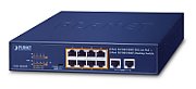 Switch Planet GSD-1008HP, 10 porturi 10/100/1000 Mbps