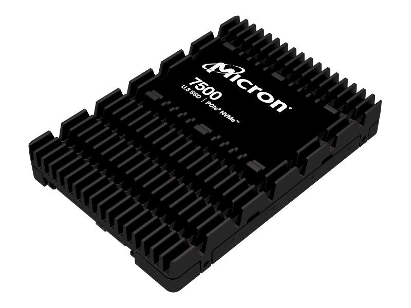 Micron 7500 MAX 800GB NVMe Gen4 U.3 SSD (15mm) (DWPD 3) TCG | MTFDKCC800TGQ-1BK1DABYYR