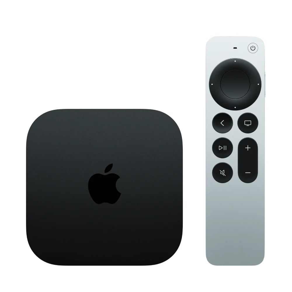 Apple TV 4K Negru, Argint 4K Ultra HD 128 Giga Bites Wi-Fi Ethernet LAN