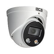BCS BCS-L-EIP55FCR3L3-Ai1(2) Cameră dome IP 5MP cu tehnologia NightColor și carcasă IP67