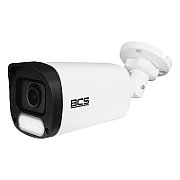 BCS BCS-P-TIP26FCL3-Ai1 Cameră IP tubulară 6MP cu tehnologia NightColor și microfon