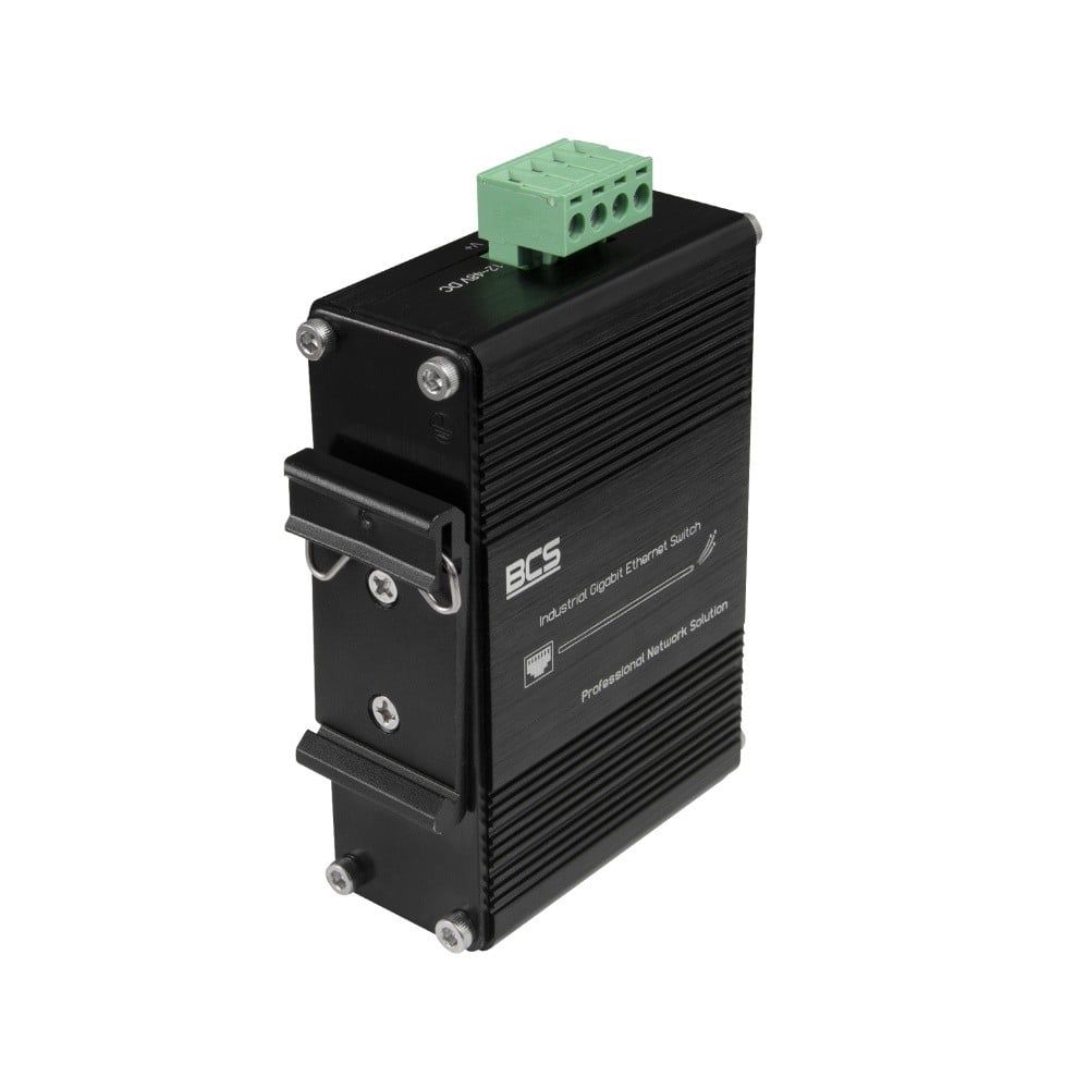 BCS BCS-ISP04G-1SFP Comutator Industrial PoE 4 Porturi 1Gbps Montare pe Șină DIN