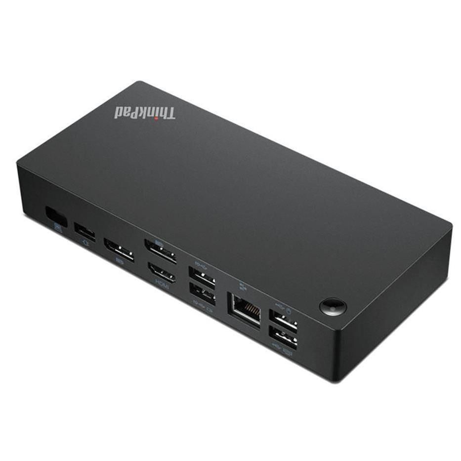 Lenovo ThinkPad Universal USB-C Prin cablu USB 3.2 Gen 1 (3.1 Gen 1) Type-C Negru