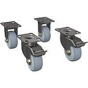 Zebra wheels, 4 pcs.