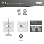 Digitus DN-93404 modul tip keystone