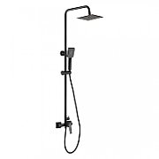Rain shower with shower faucet
