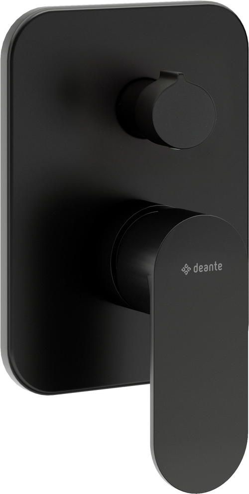 Concealed shower mixer with shower switch