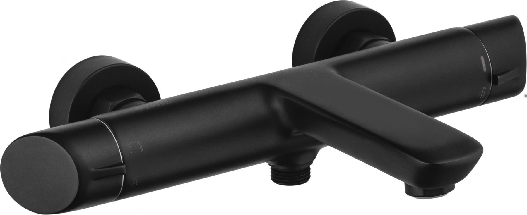Wall-mounted bathtub mixer