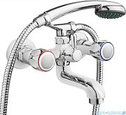 Bathtub mixer with shower set