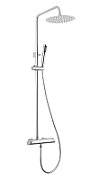 Rain shower with shower faucet