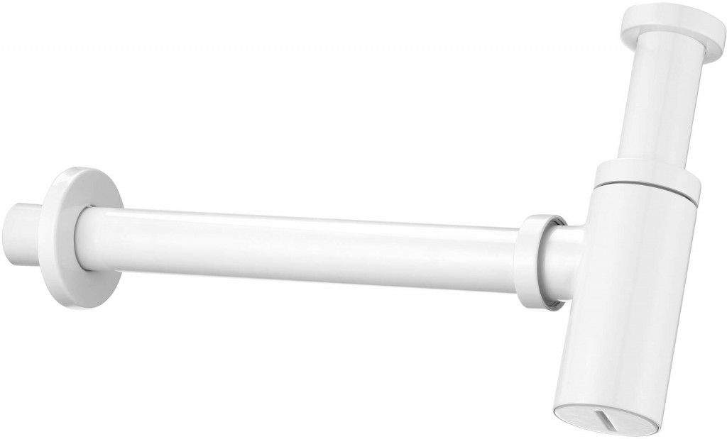 Round washbasin siphon