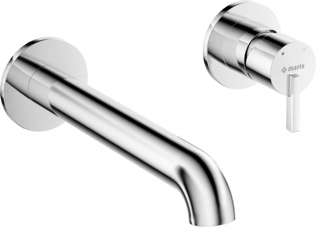 Concealed washbasin mixer