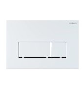 Flush plate for concealed frames - slim