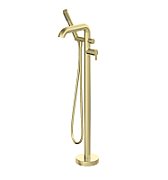 Freestanding bathtub mixer with shower set