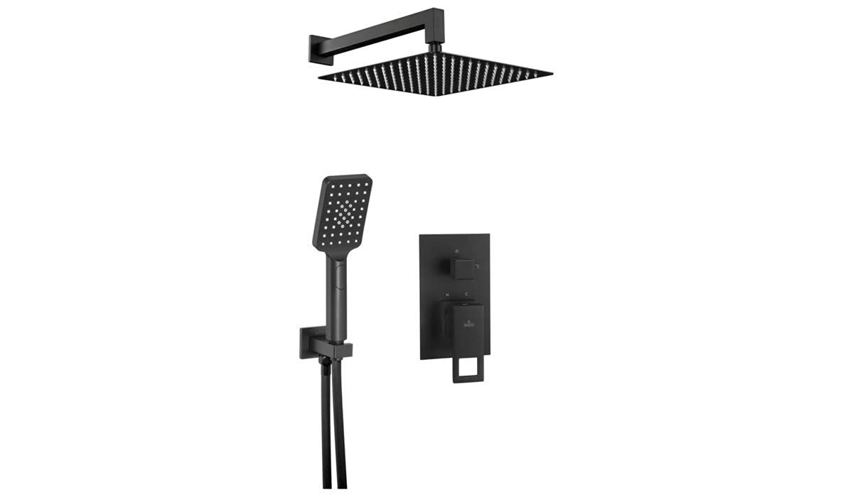 Concealed shower set