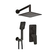 Concealed shower set