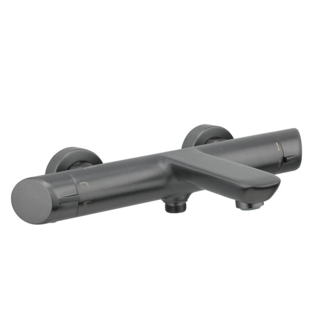 Wall-mounted bathtub mixer