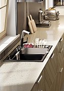 1-bowl wall-hung granite sink