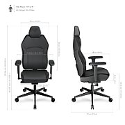 ThunderX3 XTC Ergonomic Office Chair - black/blue