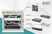 Digitus DN-10-SET-1 rack-uri Raft montat pe perete Gri