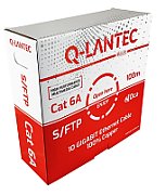 Q-LANTEC S/FTP cat.6A network cable  twisted pair  LSOH