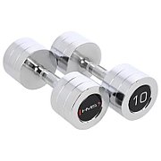 Chrome dumbbells 2x10 kg HMS CHD10