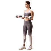 Chrome dumbbells 2x10 kg HMS CHD10