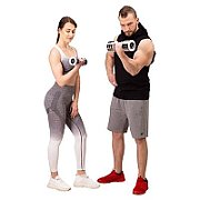 Chrome dumbbells 2x10 kg HMS CHD10