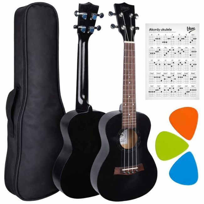 V-TONE UK23 BK - 23  concert ukulele