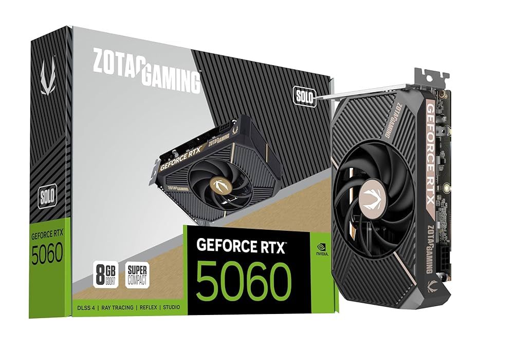 Zotac GAMING GeForce RTX 5060 SOLO NVIDIA 8 GB GDDR7
