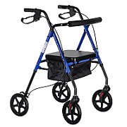 Lightweight aluminium four-wheel rehabilitation walker CH100AM