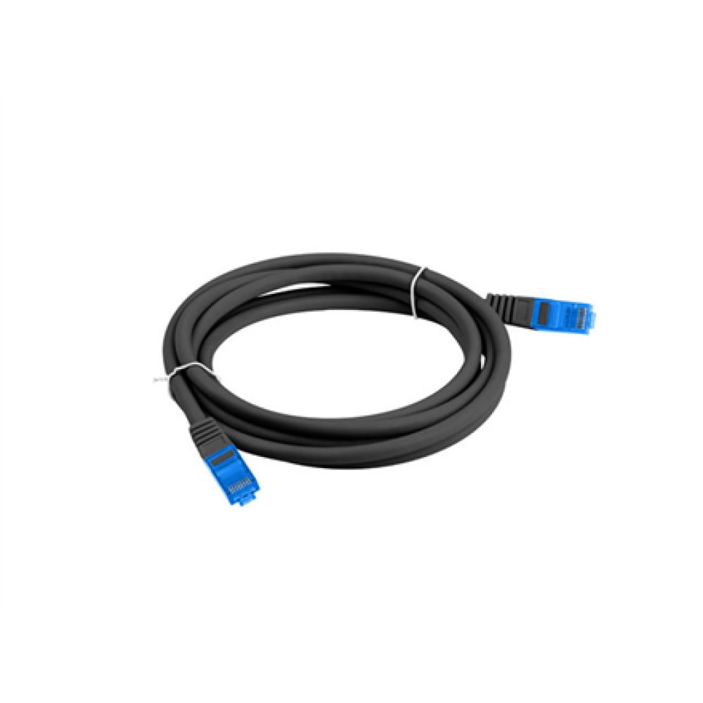 LANBERG patchcord cat.6A FTP LSZH CCA 1.5m black