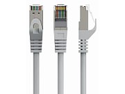 GEMBIRD S/FTP Cat. 6A LSZH patch cord grey 7.5m