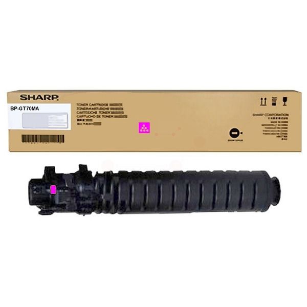 Cartus toner Sharp BPGT70MB ,Magenta ,12 000 pagini ,Original (BP50C26|BP55C26|BP50C31|BP60C31|BP70C31|BP50C36|BP60C36|BP70C36|BP50C45|BP60C45|BP70C45|BP50C55|BP70C55|BP50C65|BP70C65) 